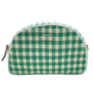 WKND WYFR Green Gingham Fabric August Crossbody Bag